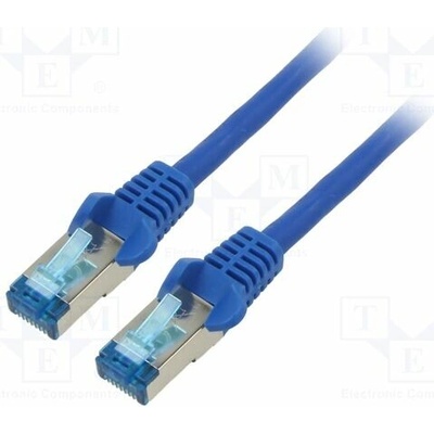 Goobay 67531 Patch S/FTP Kat: 6a RJ45 vidlice z obou stran lanko Cu
