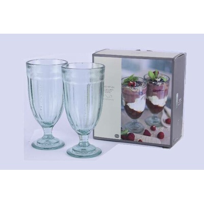 San Miguel Sklenice na noze pr 19x20cm čirá Vidrios Recycled Glass 400 ml