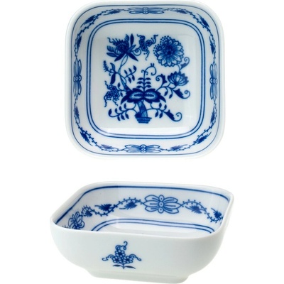 Český porcelán Dubí Miska Aero malá 9,5 x 9,5 cm cibulák