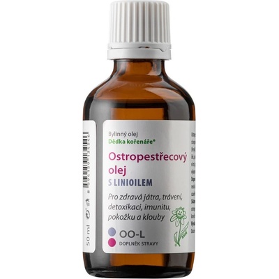 Dědek kořenář Ostropestřecový olej s linioilem | OO–L 50 ml