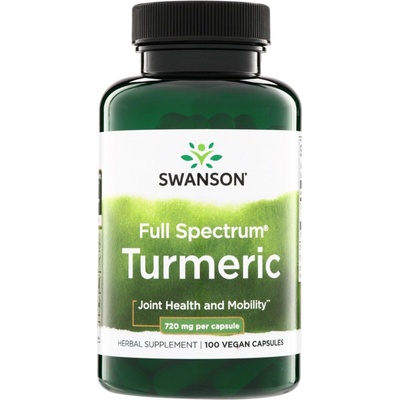 Swanson Turmeric 720 mg 100 kapsúl
