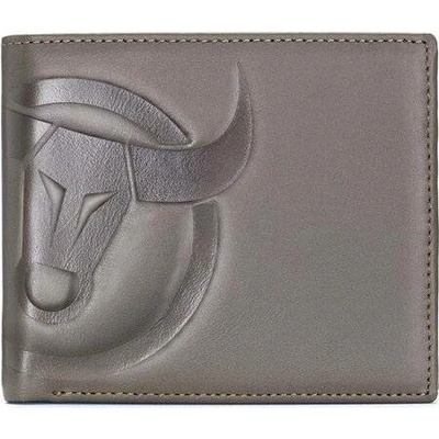 Bullcaptain elegantní kožená peněženka Petrus Šedá BULLCAPTAIN QB0203Hs2