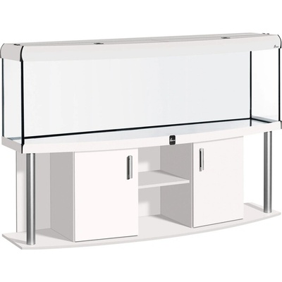 Diversa Comfort LED akvarijní set vypouklý bílý 720 l