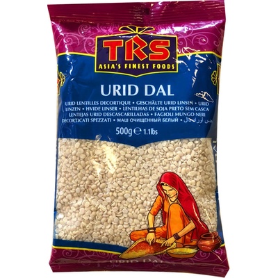 TRS Foods Urid Bílá Čočka loupaná 0,5 kg
