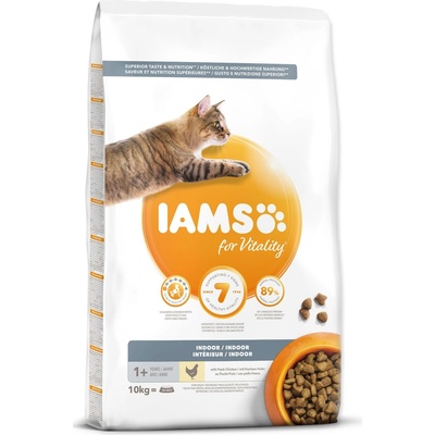 Iams for Vitality Cat Adult Indoor Chicken 2 kg – Hledejceny.cz