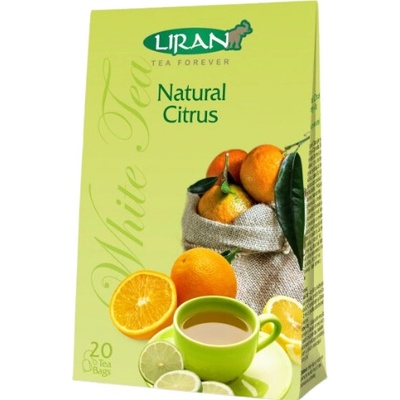 Liran čaj biely CITRUS vrecká 20 x 1,5 g