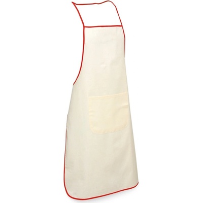 CHILLI. 100% bavlněná zástěra 105 g/m² Červená