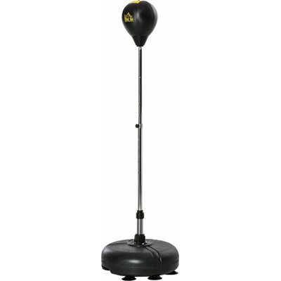 HOMCOM Tréninkový boxovací pytel 133-151 cm | černý