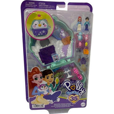 MATTEL Polly Pocket Pidi svět do kapsy sněžný tučňák
