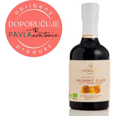 Papadakis Bio balsamikový ocet glazé Med 250 ml