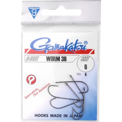 Gamakatsu Worm 36 vel.2 6 ks