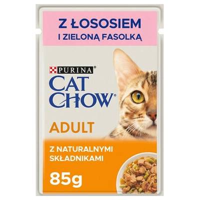 Cat Chow Adult Losos s hráškem 85 g