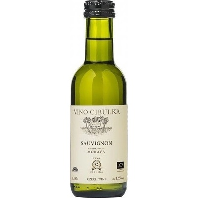 Cibulka Sauvignon Pozdní sběr 13% 0,187 l (holá láhev)