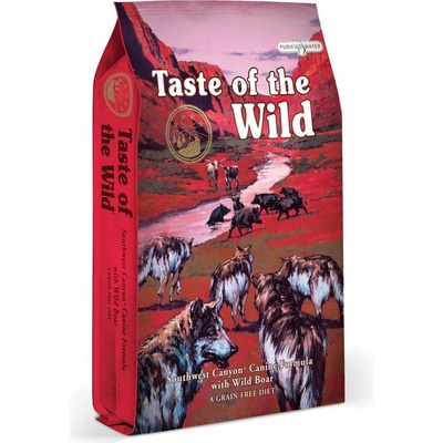 Taste of the Wild Southwest Canyon hovězí a divočák 13 kg