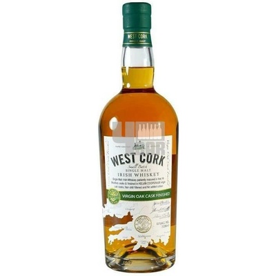 West Cork Glengarriff Peat Charred cask 43% 0,7 l (holá láhev)