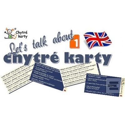 Chytré karty Angličtina Let’s talk about 1