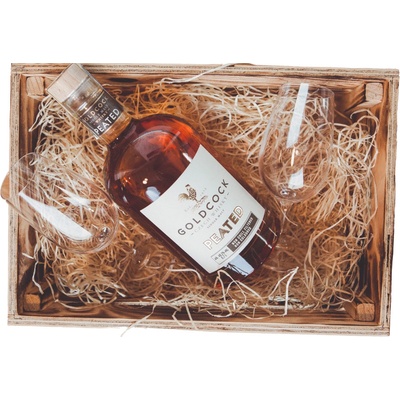 Gold Cock Peated Single Malt 49,2% 0,7 l (holá láhev)