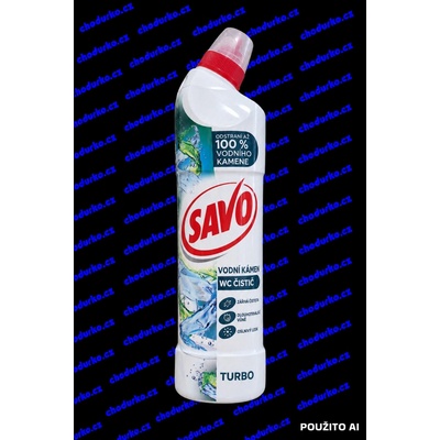 Savo Turbo na vodní kámen WC gel 700 ml – Hledejceny.cz