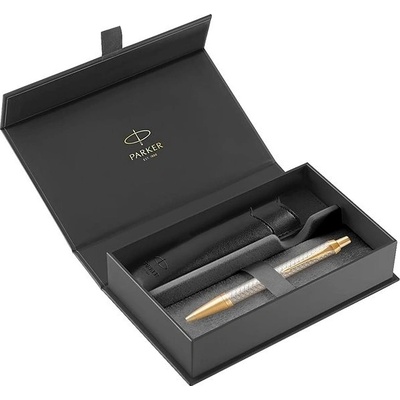 Parker 1502/3291692 IM Premium Warm Grey GT sada dárková sada kuličkové tužky v kazetě s pouzdrem – Hledejceny.cz