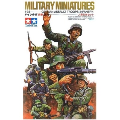 Tamiya German Assault Troops Infantry1:35