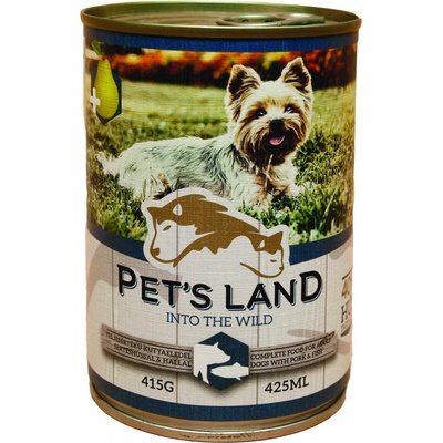 Pets Land Dog Adult ošípaná ryba hruška 1240 g