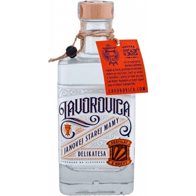Lavorovica Janovej Starej mamy 52% 0,5 l (čistá fľaša)