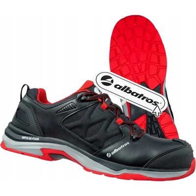 Albatros Ultratrail Black Low S3 ESD SRC obuv černá – Hledejceny.cz