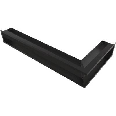 Kratki Rohová mriežka LUFT 800 x 400 x 120 mm ľavá čierna 45S