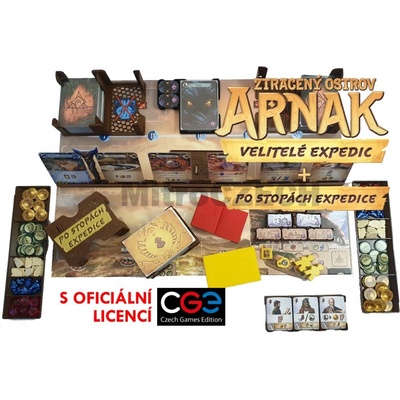 MitroCZECH Custom 3D insert Ztracený ostrov Arnak + rozšíření – Hledejceny.cz
