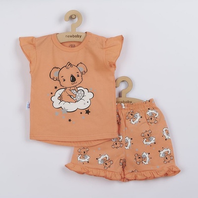 NEW BABY Dětské letní pyžamko Dream lososové – Hledejceny.cz