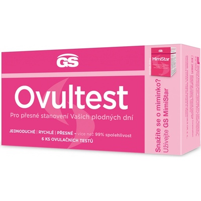 GS Ovultest 6 ks – Hledejceny.cz