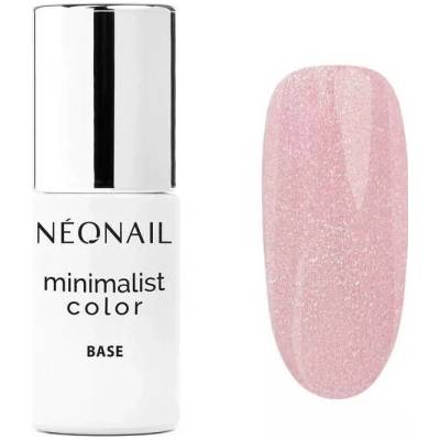 NEONAIL Minimalist Color Base podkladový lak na nechty s použitím UV/LED lampy odtieň Shiny Rouge Tone 7.2 ml