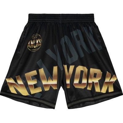 Mitchell & Ness Pánské kraťasy New York Knicks NBA Big Face 4.0 Shorts
