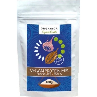 Organiqa Bio Proteínová zmes čokoláda maca 400 g