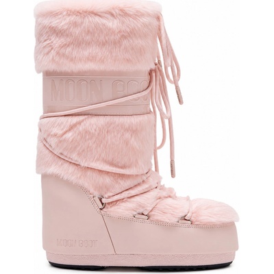 Moon Boot Icon Faux Fur J042 Dusty Pink