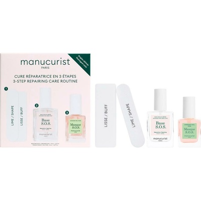 Manucurist S.O.S. Care Routine - Regenerační péče o poškozené nehty