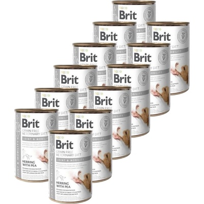 Brit Veterinary Diets GF Dog Joint & Mobility 12 x 400 g