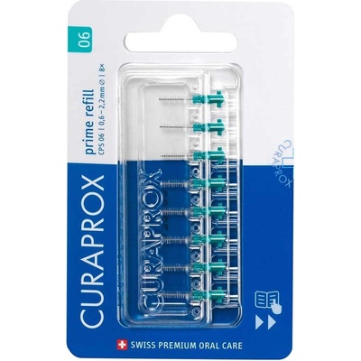 Curaprox CPS 06 Prime Refill mezizubní kartáčky 8 ks blistr – Hledejceny.cz