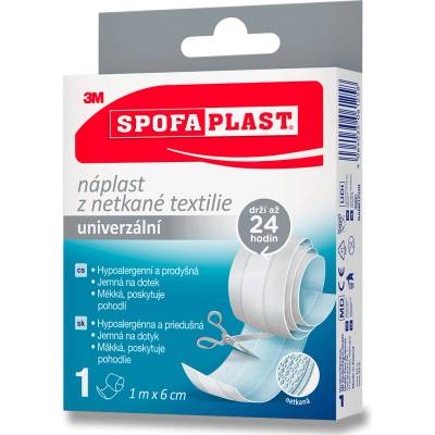 3M Spofaplast 854 Náplast z netkané textílie 1 m x 6 cm