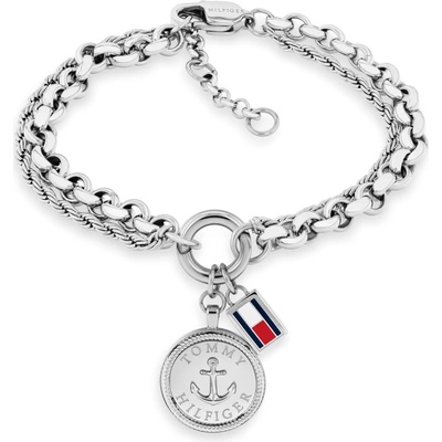Tommy Hilfiger Nadčasový oceľový náramok Nautical Charms 2781024