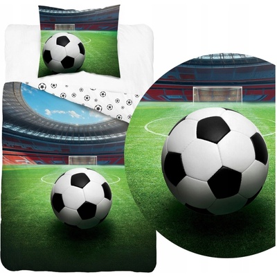 DETEXPOL Obliečky Futbal štadión II Bavlna 140x200 70x80