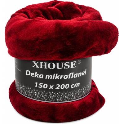 Bazyl cz Mikroflanelová deka Vínová 150x200