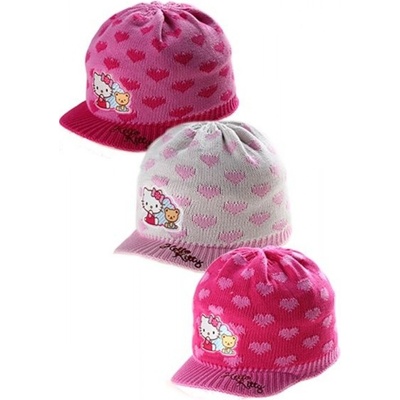 Dívčí čepice HELLO KITTY zateplená