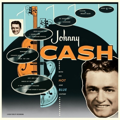 With His Hot Blue Guitar - Johnny Cash LP – Hledejceny.cz