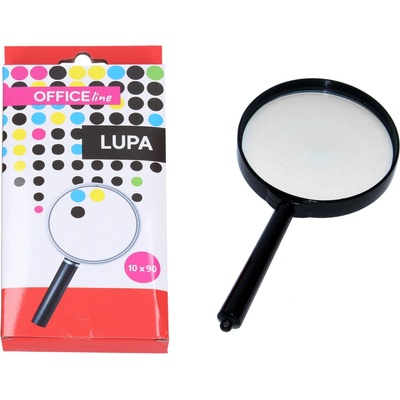 Lupa plast/sklo 18cm v krabičce Wiky
