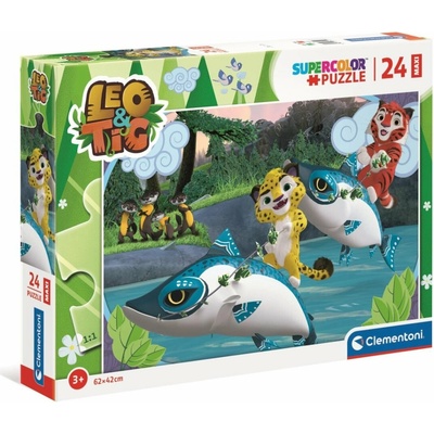 Clementoni Leo a Tig 24 maxi 1-39 dielov