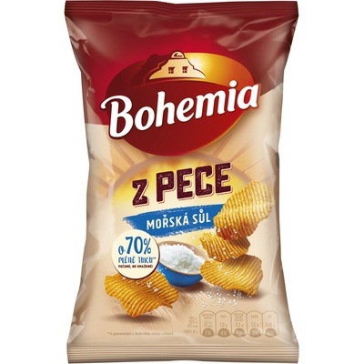 Bohemia Krekry bramborové z pece mořská sůl 100 g