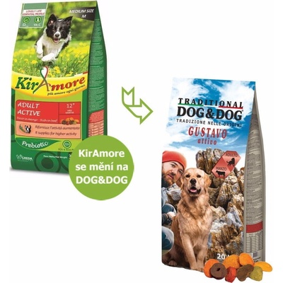Dog&Dog Gustavo Active Beef 20 kg