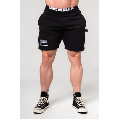 Nebbia Teplákové kraťasy GYM BRO 352 černé