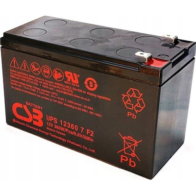 CSB UPS123606F1F2 12V 7Ah – Hledejceny.cz
